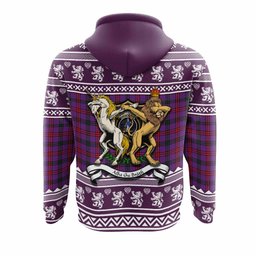ScotsTee Shop Scottish Montgomery Clan Tartan Crest Christmas Hoodie Coat of Arms Funny Style