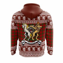 ScotsTee Shop Scottish MacDonald (McDonald) of Sleat Clan Tartan Crest Christmas Hoodie Coat of Arms Funny Style