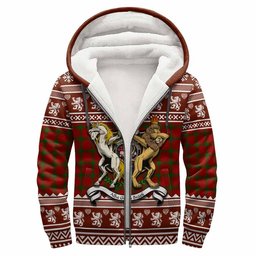 ScotsTee Shop Scottish MacDonald (McDonald) of Sleat Clan Tartan Crest Christmas Hoodie Coat of Arms Funny Style