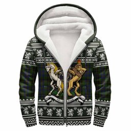 ScotsTee Shop Scottish MacInnes (McInnes) Clan Tartan Crest Christmas Hoodie Coat of Arms Funny Style
