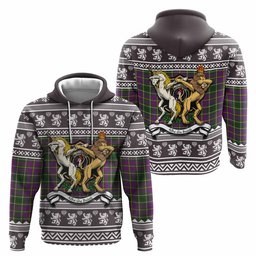 ScotsTee Shop Scottish Taylor (Tailyour) Clan Tartan Crest Christmas Hoodie Coat of Arms Funny Style