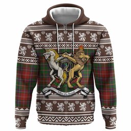 ScotsTee Shop Scottish Somerville Clan Tartan Crest Christmas Hoodie Coat of Arms Funny Style