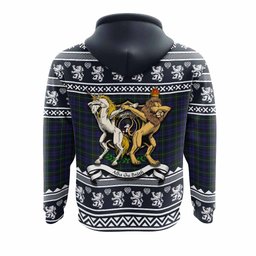 ScotsTee Shop Scottish Sempill (Semple) Clan Tartan Crest Christmas Hoodie Coat of Arms Funny Style