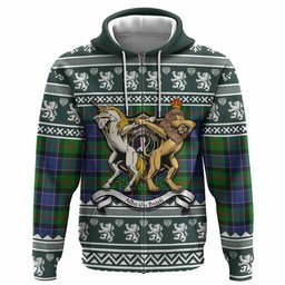 ScotsTee Shop Scottish Paterson Clan Tartan Crest Christmas Hoodie Coat of Arms Funny Style