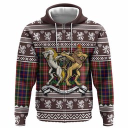 ScotsTee Shop Scottish Christie Clan Tartan Crest Christmas Hoodie Coat of Arms Funny Style