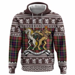 ScotsTee Shop Scottish Christie Clan Tartan Crest Christmas Hoodie Coat of Arms Funny Style