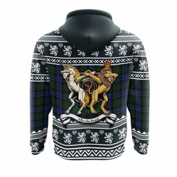 ScotsTee Shop Scottish Baird Clan Tartan Crest Christmas Hoodie Coat of Arms Funny Style