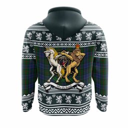 ScotsTee Shop Scottish Colquhoun Clan Tartan Crest Christmas Hoodie Coat of Arms Funny Style