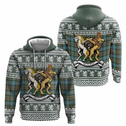 ScotsTee Shop Scottish Brisbane Clan Tartan Crest Christmas Hoodie Coat of Arms Funny Style