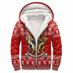ScotsTee Shop Scottish Burnett Clan Tartan Crest Christmas Hoodie Coat of Arms Funny Style