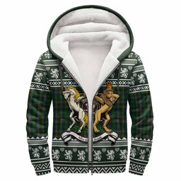 ScotsTee Shop Scottish Cockburn Clan Tartan Crest Christmas Hoodie Coat of Arms Funny Style