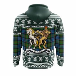 ScotsTee Shop Scottish Newlands Clan Tartan Crest Christmas Hoodie Coat of Arms Funny Style