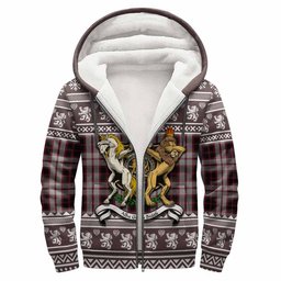 ScotsTee Shop Scottish MacPherson (McPherson) Clan Tartan Crest Christmas Hoodie Coat of Arms Funny Style