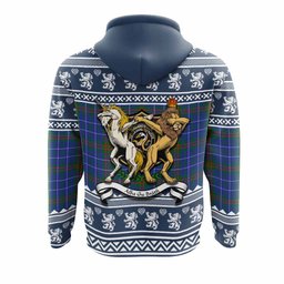 ScotsTee Shop Scottish Edmonstone Clan Tartan Crest Christmas Hoodie Coat of Arms Funny Style