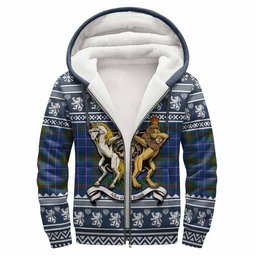 ScotsTee Shop Scottish Edmonstone Clan Tartan Crest Christmas Hoodie Coat of Arms Funny Style