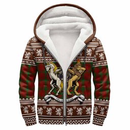 ScotsTee Shop Scottish MacQuarrie (McQuarrie) Clan Tartan Crest Christmas Hoodie Coat of Arms Funny Style