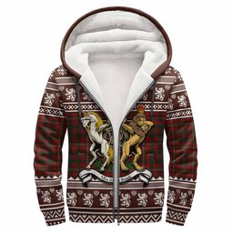 ScotsTee Shop Scottish MacKinnon (McKinnon) Clan Tartan Crest Christmas Hoodie Coat of Arms Funny Style
