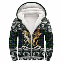 ScotsTee Shop Scottish Mowat Clan Tartan Crest Christmas Hoodie Coat of Arms Funny Style