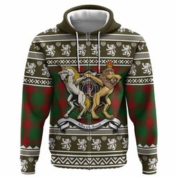 ScotsTee Shop Scottish Middleton Clan Tartan Crest Christmas Hoodie Coat of Arms Funny Style