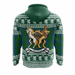 ScotsTee Shop Scottish Johnstone (Johnston) Clan Tartan Crest Christmas Hoodie Coat of Arms Funny Style