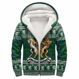 ScotsTee Shop Scottish Johnstone (Johnston) Clan Tartan Crest Christmas Hoodie Coat of Arms Funny Style