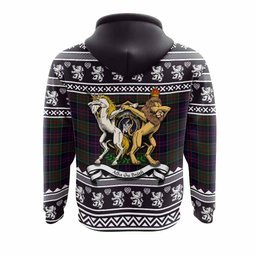 ScotsTee Shop Scottish MacDonald (McDonald) of Clanranald Clan Tartan Crest Christmas Hoodie Coat of Arms Funny Style