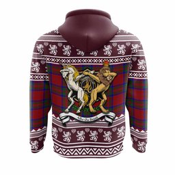 ScotsTee Shop Scottish MacGilvery (McGilvery) Clan Tartan Crest Christmas Hoodie Coat of Arms Funny Style