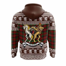 ScotsTee Shop Scottish MacNicol (McNicol) Clan Tartan Crest Christmas Hoodie Coat of Arms Funny Style