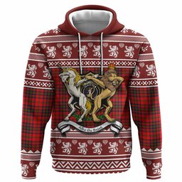ScotsTee Shop Scottish Matheson Clan Tartan Crest Christmas Hoodie Coat of Arms Funny Style