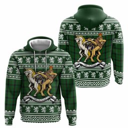 ScotsTee Shop Scottish Kincaid Clan Tartan Crest Christmas Hoodie Coat of Arms Funny Style