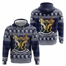 ScotsTee Shop Scottish Morgan Clan Tartan Crest Christmas Hoodie Coat of Arms Funny Style