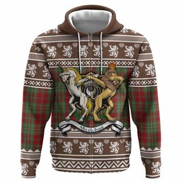 ScotsTee Shop Scottish Leask Clan Tartan Crest Christmas Hoodie Coat of Arms Funny Style