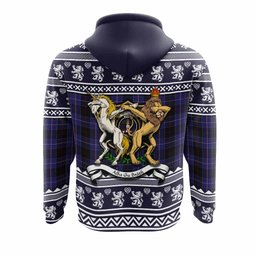 ScotsTee Shop Scottish Dunlop Clan Tartan Crest Christmas Hoodie Coat of Arms Funny Style
