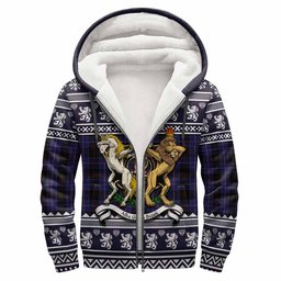 ScotsTee Shop Scottish Dunlop Clan Tartan Crest Christmas Hoodie Coat of Arms Funny Style