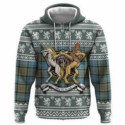 ScotsTee Shop Scottish Paisley Clan Tartan Crest Christmas Hoodie Coat of Arms Funny Style
