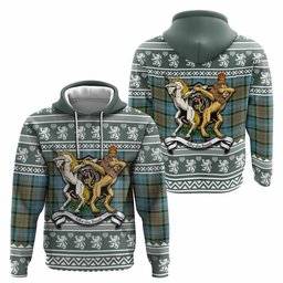 ScotsTee Shop Scottish Paisley Clan Tartan Crest Christmas Hoodie Coat of Arms Funny Style
