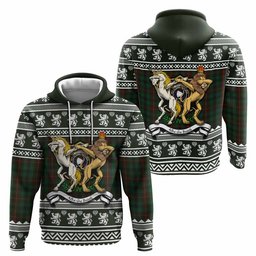 ScotsTee Shop Scottish Tennant Clan Tartan Crest Christmas Hoodie Coat of Arms Funny Style