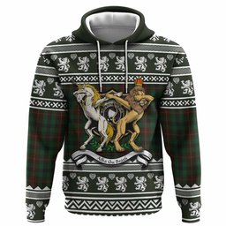 ScotsTee Shop Scottish Tennant Clan Tartan Crest Christmas Hoodie Coat of Arms Funny Style