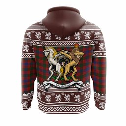 ScotsTee Shop Scottish Ross Clan Tartan Crest Christmas Hoodie Coat of Arms Funny Style