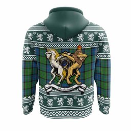 ScotsTee Shop Scottish Stirling Clan Tartan Crest Christmas Hoodie Coat of Arms Funny Style