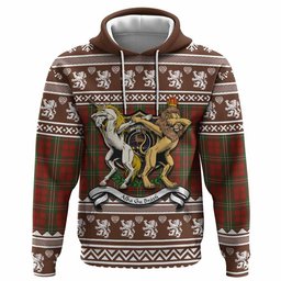 ScotsTee Shop Scottish Scott Clan Tartan Crest Christmas Hoodie Coat of Arms Funny Style