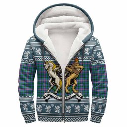 ScotsTee Shop Scottish Pitcairn Clan Tartan Crest Christmas Hoodie Coat of Arms Funny Style