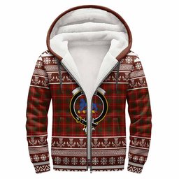 ScotsTee Shop Scottish Bruce Clan Tartan Christmas Ugly Hoodie Family Crest