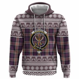 ScotsTee Shop Scottish Carnegie Clan Tartan Christmas Ugly Hoodie Family Crest