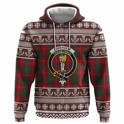 ScotsTee Shop Scottish Chisholm Clan Tartan Christmas Ugly Hoodie Family Crest