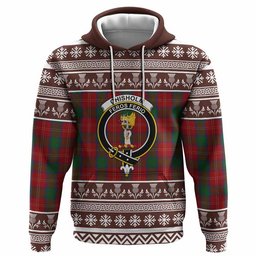 ScotsTee Shop Scottish Chisholm Clan Tartan Christmas Ugly Hoodie Family Crest