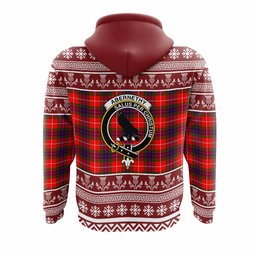 ScotsTee Shop Scottish Abernethy Clan Tartan Christmas Ugly Hoodie Family Crest