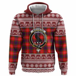 ScotsTee Shop Scottish Abernethy Clan Tartan Christmas Ugly Hoodie Family Crest