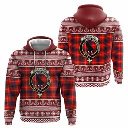 ScotsTee Shop Scottish Abernethy Clan Tartan Christmas Ugly Hoodie Family Crest