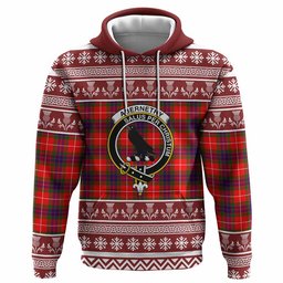 ScotsTee Shop Scottish Abernethy Clan Tartan Christmas Ugly Hoodie Family Crest